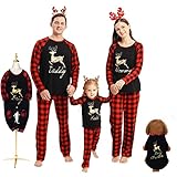 Borlai Familie passender Pyjamas Set Weihnachten Weihnachten Weihnachten...