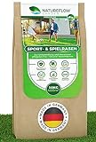 Rasensamen Sport und Spielrasen 10 kg extra robust - Schnell wachsender...