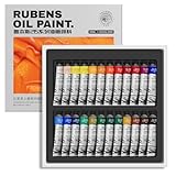 Paul Rubens Ölfarben Set, 24 Tuben à 20 ml, 24 Leuchtende Farben...