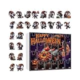 2025 Halloween Kalender, 2025 Halloween Countdown Box, kompaktes Design...