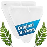 ecooe Original V-Form 2 Stück Nussmilchbeutel 28 x 30 cm für vegane...