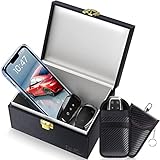 Samfolk Keyless Go Schutz Autoschlüssel Box, Faraday Box und Bags 2...