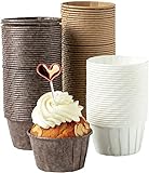 katbite Papier Muffinförmchen, 150 Stück Cupcake Formen für Hochzeit,...