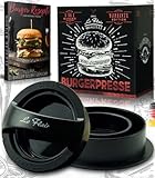 Le Flair® Neuheit 3 in 1 Burgerpresse Set - Hamburgerpresse mit...