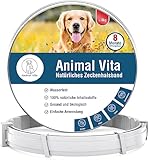 Animal Vita® Zeckenhalsband für Hunde - Effektiver Schutz vor Ungeziefern...