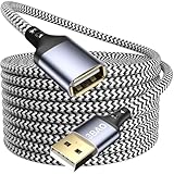 3BAO USB Verlängerung Kabel 5M, USB 2.0 Verlängerungskabel A Stecker auf...