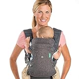 Infantino Flip Advanced 4-in-1 Babytrage – Ergonomische Babytrage mit 4...