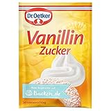 Dr. Oetker Vanillinzucker, 10 x 8 g, Zucker verfeinert mit Vanillin, zum...