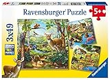 Ravensburger Kinderpuzzle - 09265 Wald-/Zoo-/Haustiere - Puzzle für Kinder...