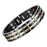 JFUME Magnetische Armbänder für Männer 18K Goldplattierung und...