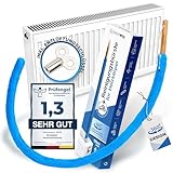 PEARWAY Heizungsbürste inkl. Entlüftungsschlüssel I Die ideale...