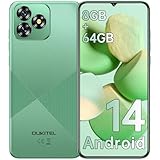 OUKITEL C53 Android 14 Smartphone Ohne Vertrag - 8GB+64GB/1TB erweiterbar...