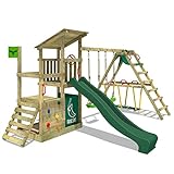 FATMOOSE Spielturm Klettergerüst FruityForest Fun XXL mit Surfanbau,...