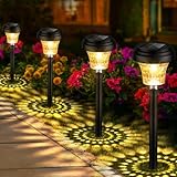 FOMYHEARD Solarlampen für Außen Garten 8 Stück, Solarleuchten Garten mit...
