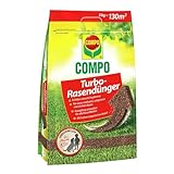 COMPO Turbo-Rasendünger - leistungsstarker Rasendünger für alle...