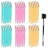 60 x Augenbrauenrasierer für Damen, Dermaplaning-Klingen für Gesicht,...