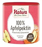 Natura 100% Apfelpektin – 100g – Pflanzliches Geliermittel ohne Zucker...