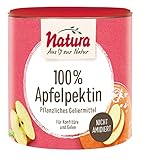 Natura 100% Apfelpektin – 100g – Pflanzliches Geliermittel ohne Zucker...