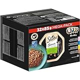 SHEBA Schale Nassfutter Multipack Mega-Pack Sauce Collection Feine Vielfalt...