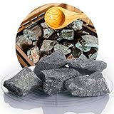 Schicker Mineral Deutsche Saunasteine 10 kg, hochwertige Diabas...