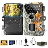 MAXDONE Wildkamera mit Bewegungsmelder Nachtsicht 4K Wildkamera Testsieger...