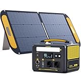 VTOMAN Jump 600X Tragbare Powerstation mit 110W Solarpanel - 600W/299Wh...