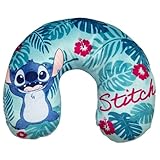 Disney Lilo & Stitch Nackenkissen Kinder – Reisekissen 37×30 cm –...