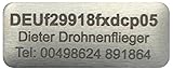 Drohnenkennzeichen für DJI NEO, DJI Mini Serie und DJI Mavic Serie - EASA...