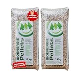 A&G-heute Bioenergie Weichholz Brennpellets 30kg 6 mm | Holzpellets...