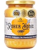 Q Honey Roher Honig – Natürlicher, Wilder, ungefilterter Imker Honig aus...