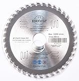 Hochwertiges Sägeblatt 125 mm x 22,2mm für Holz, 40 Zähne