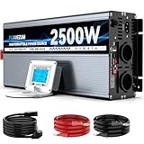 2500W Wechselrichter 12V auf 230V Reiner Sinsus Spannungswandler mit...