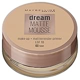 Maybelline New York Make Up, Dream Matte Mousse Make-Up, Mattierend, Nr. 40...