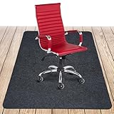 COSYLAND Bodenschutzmatte Bürostuhl 90x120 cm – rutschfeste Bürostuhl...