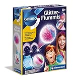 Clementoni Galileo Fun – Glitter Flummis, bunte & glitzernde Gummibälle...