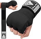 RDX Gel Innenhandschuhe Boxen MMA Muay Thai Training, Elastisch Boxbandagen...