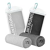 Flintronic Kühlendes Handtuch, Kühltuch Set, 2 Stück 120x30 cm,...