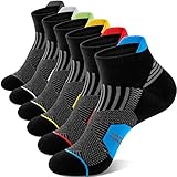 Niofind Sneaker Socken Herren Dame, 6 Paar Atmungsaktive Sportsocken...