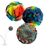 Schildkröt® High Bounce Balls, 3 Stück, Springender Gummiball, enorme...