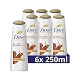 Dove Shampoo Oil Care Nährpflege Haarpflege für trockenes und sprödes...