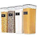 Vtopmart 2.8L Vorratsdosen Set, Müsli Schüttdose & Frischhaltedosen, BPA...