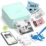 ETIKEZ Sticker-Drucker PM230 Mini-Drucker, tintenloser Sticker-Maker,...