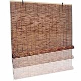 Bambusrollo, Fenster Sonnenschutz Rollo, Retro Schilf Vorhang, Lichtfilter...