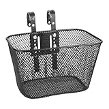 Penlimly Fahrradkorb vorne, Lenkerkorb vorne – rostfreier Fahrradaufsatz...