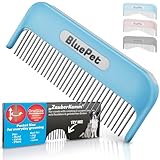 BluePet Zauberkamm Patentiert mit Rotierenden & Nachgebenden Zinken I...