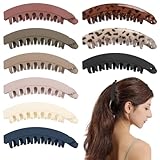 Bananenspange Haare, 9 Stück Große Banana Clip für Dickes Dünnes Haar,...