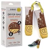 Sidas Unisex – Erwachsene Dryer Bag Cedar Wood Absorbiert Feuchtigkeit,...