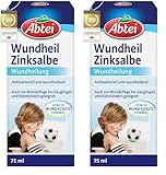 Abtei Wundheil Zinksalbe - Salbe mit Zink zur Wundheilung - antibakteriell...