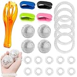 Skills Set, 4 Igelball Massageball, 4 Akupressur Clip, 10 Akupressur ring,...