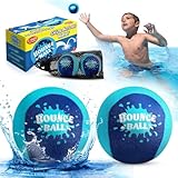 KmmiFF Wasser Sprungball, 2er-Pack Bounce Balls als Outdoor Games am...